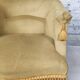 Yellow toad armchair