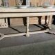 Grande table  en bois brut