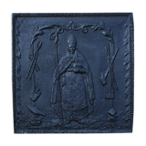 Chimney plate and pair of channels