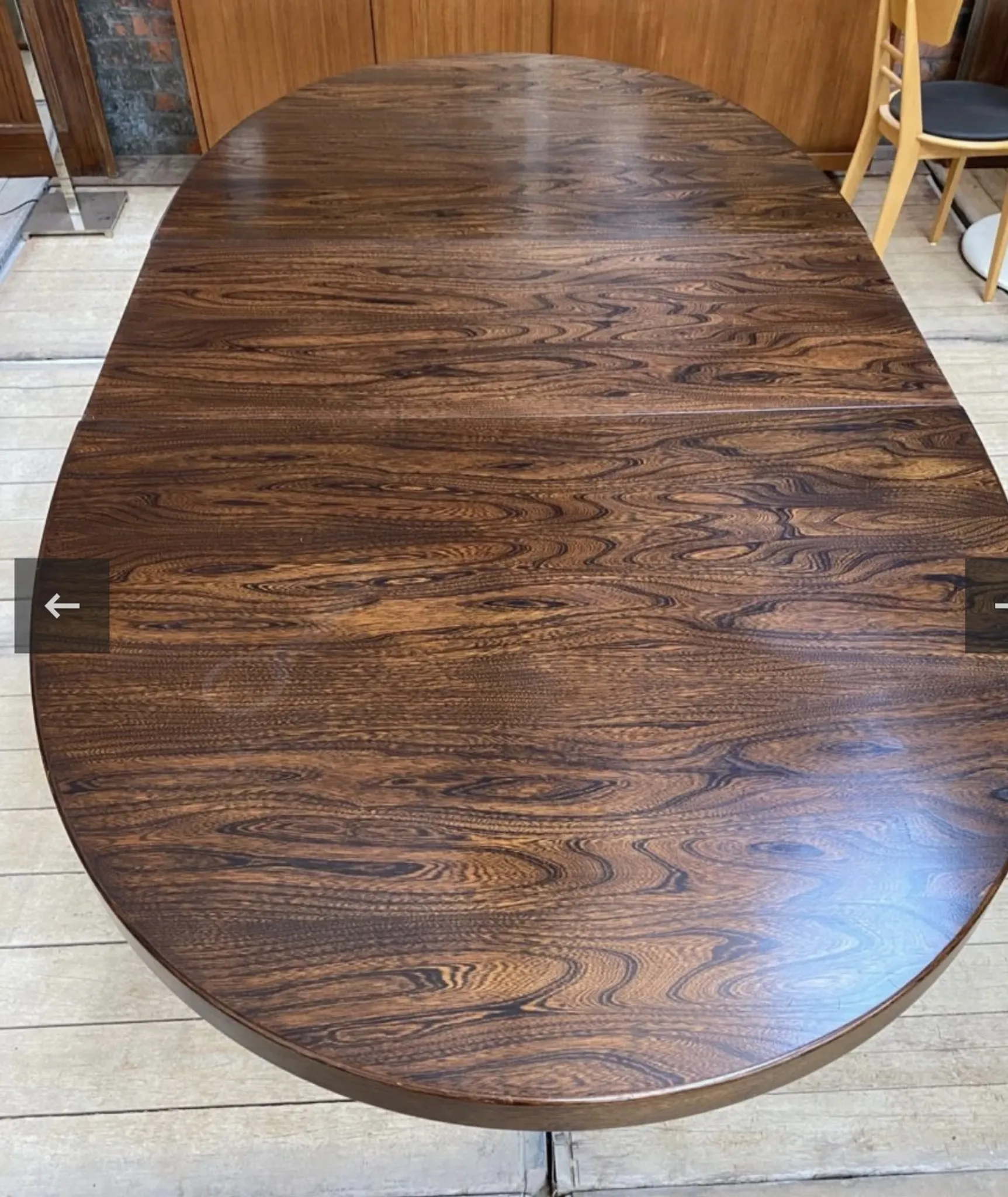 Scandinavian Baumann chairs dining table