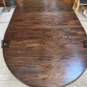 Scandinavian Baumann chairs dining table