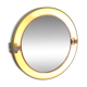 Mid-Century Allibert Illuminated Adjustable Wall Mirror, Germany, 1960s