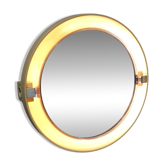 Mid-Century Allibert Illuminated Adjustable Wall Mirror, Germany, 1960s