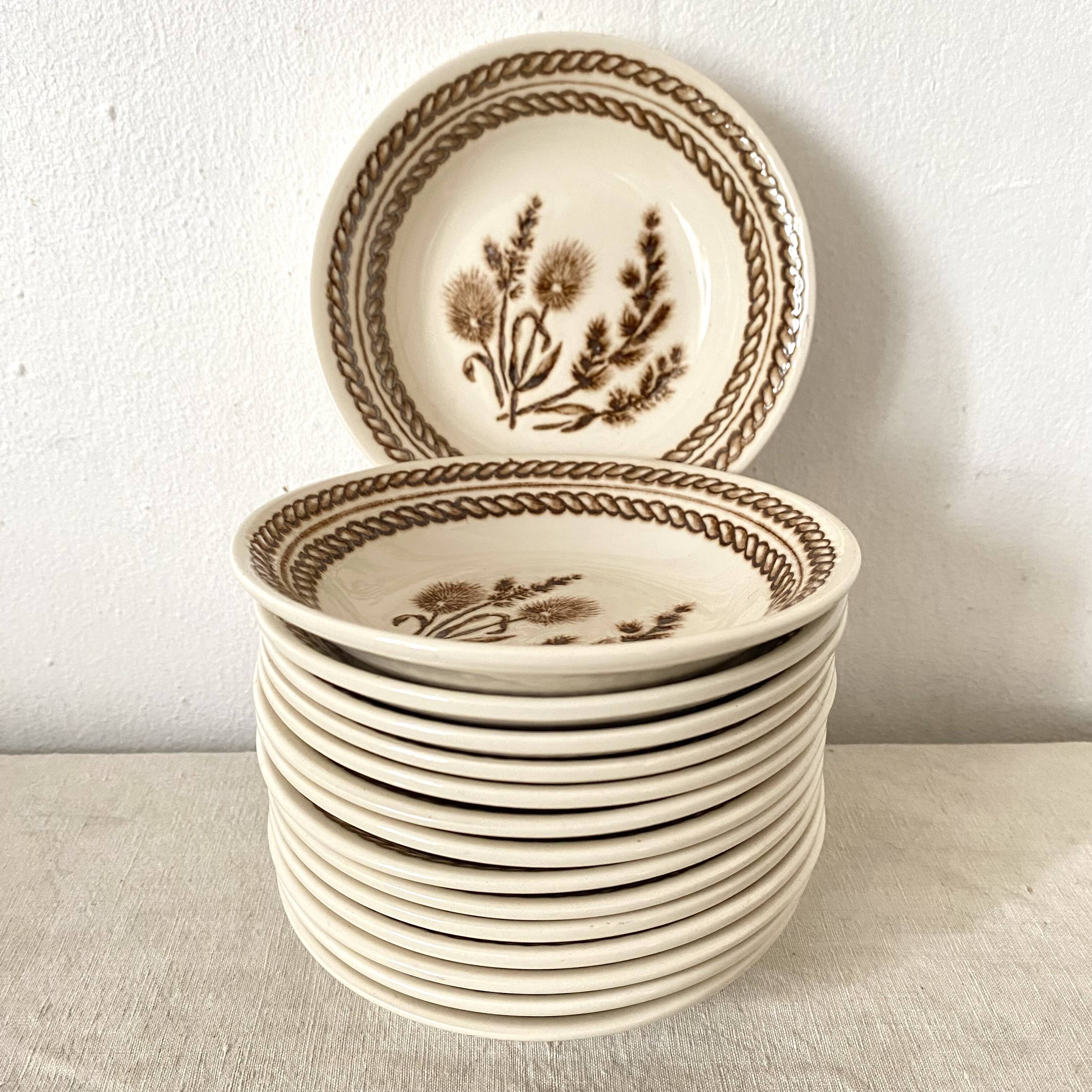 70s dessert bowls
