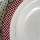 Six soup plates