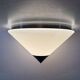 Limburg Glashütte wall ceiling lamp flush mount, 1970s