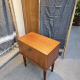 Scandinavian style bedside table 1960