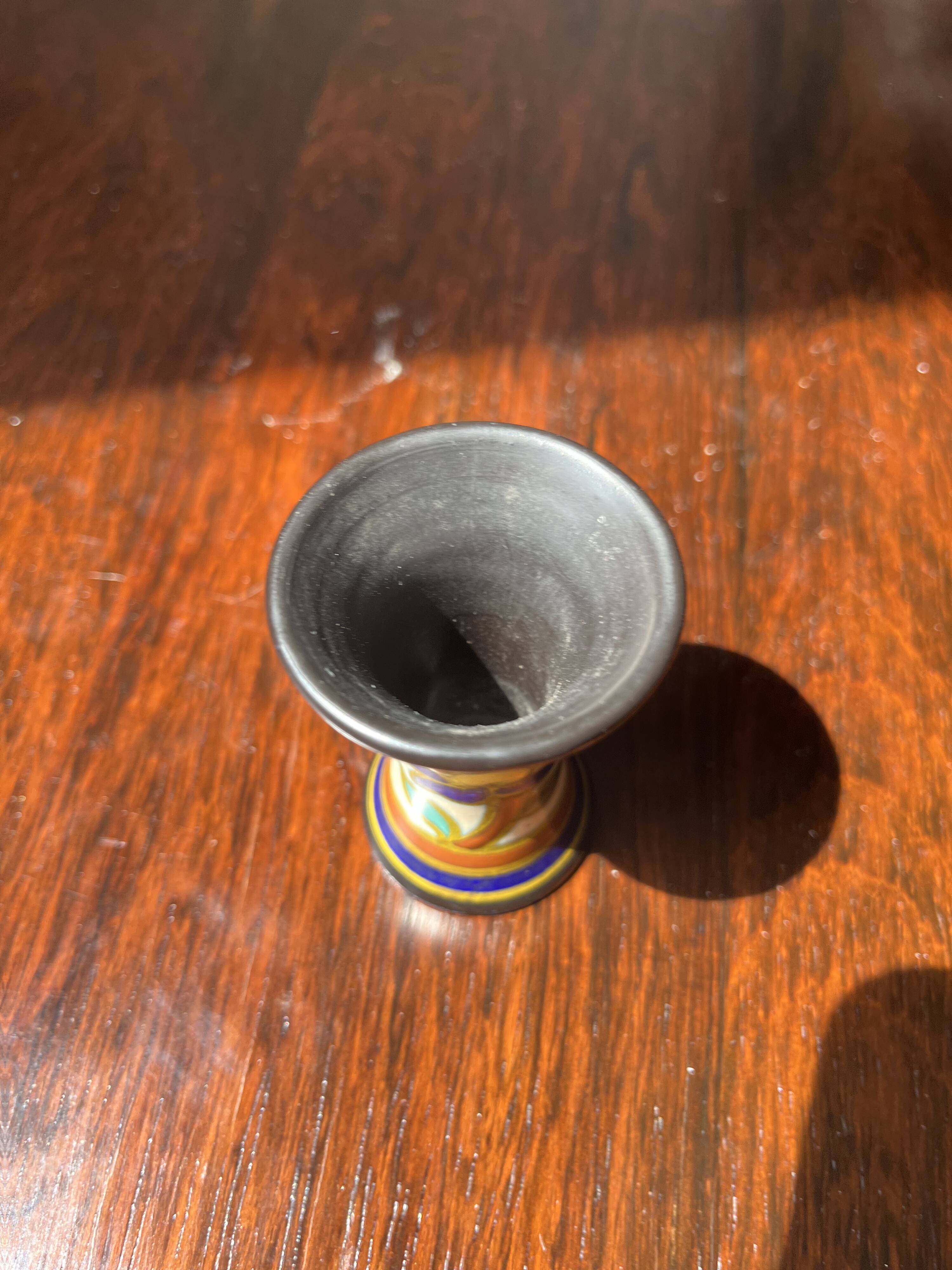 Gouda Pottery Candlestick, Holland