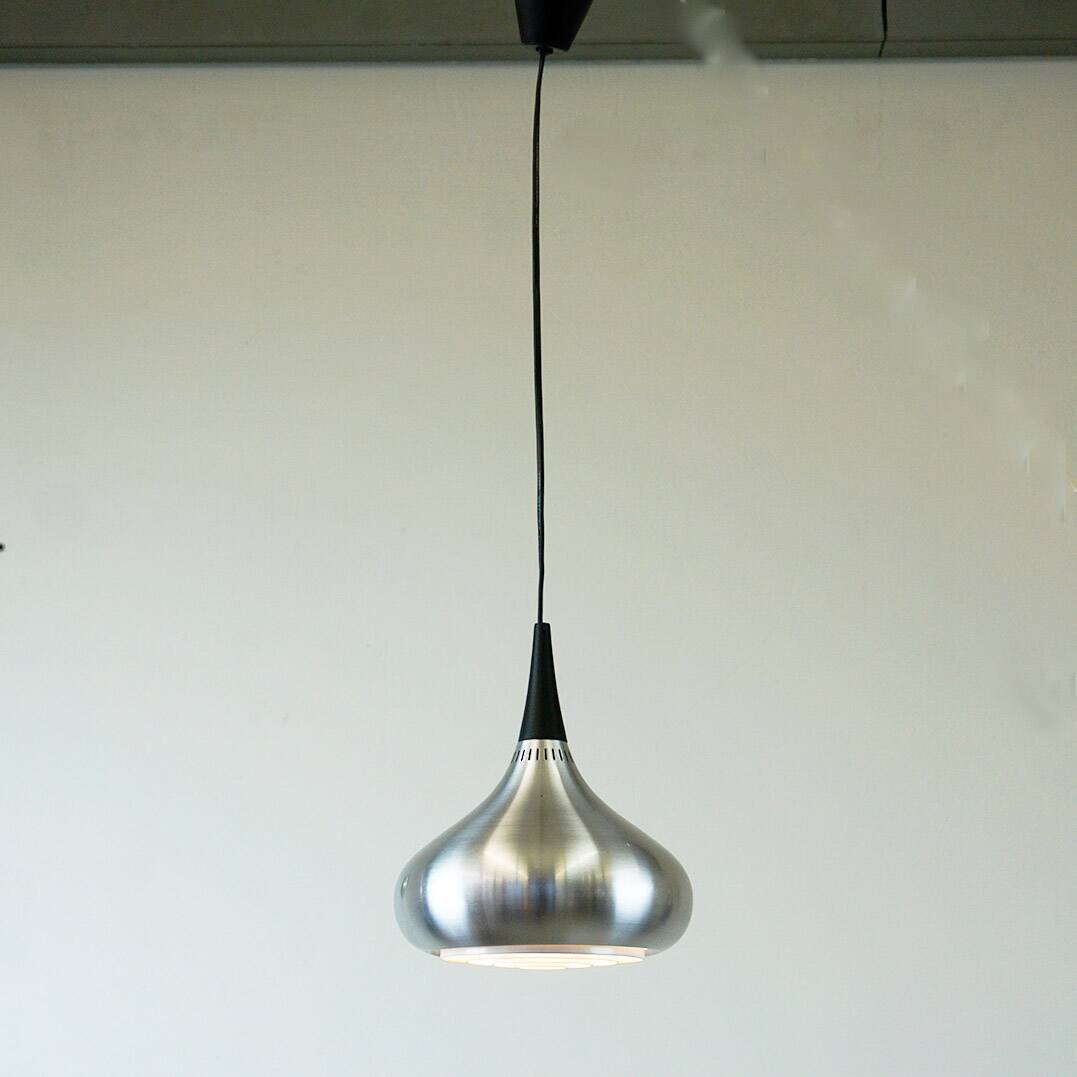 Silver Orient Pendant Light by Jo Hammerborg for Fog and Morup, Denmark