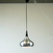 Silver suspension light Orient by Jo Hammerborg for Fog and Morup, Denmark
