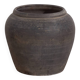 Antique grey ceramic vase (c.1900) #12