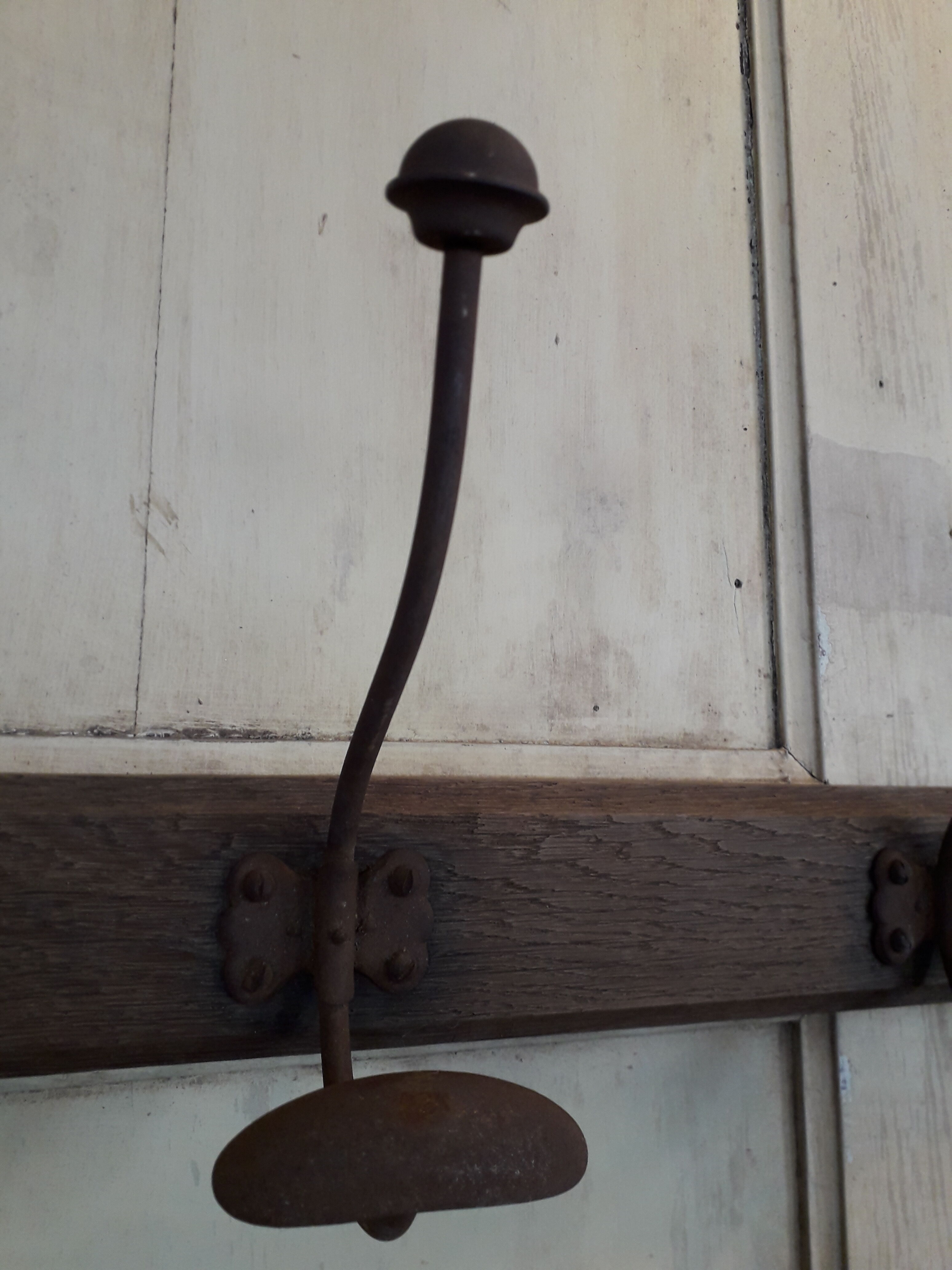 Peg, in wood and metal around 1900