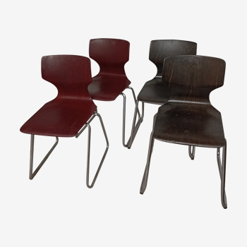 Set 4 chairs Pagwood Flototto