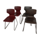 Lot 4 chaises Pagwood Flototto