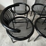 1980s set of 4 “Circo” chairs