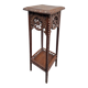 Breton saddle in solid wood with spindle decoration