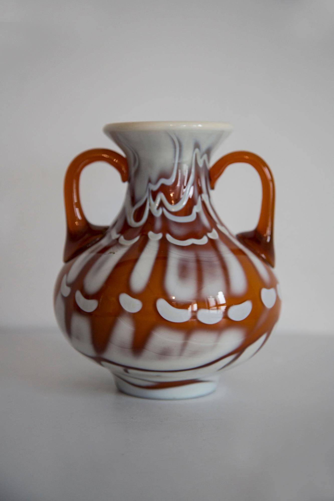 Artistic vase from the mid-century, Prokuplje-Yugoslavia, 1970s