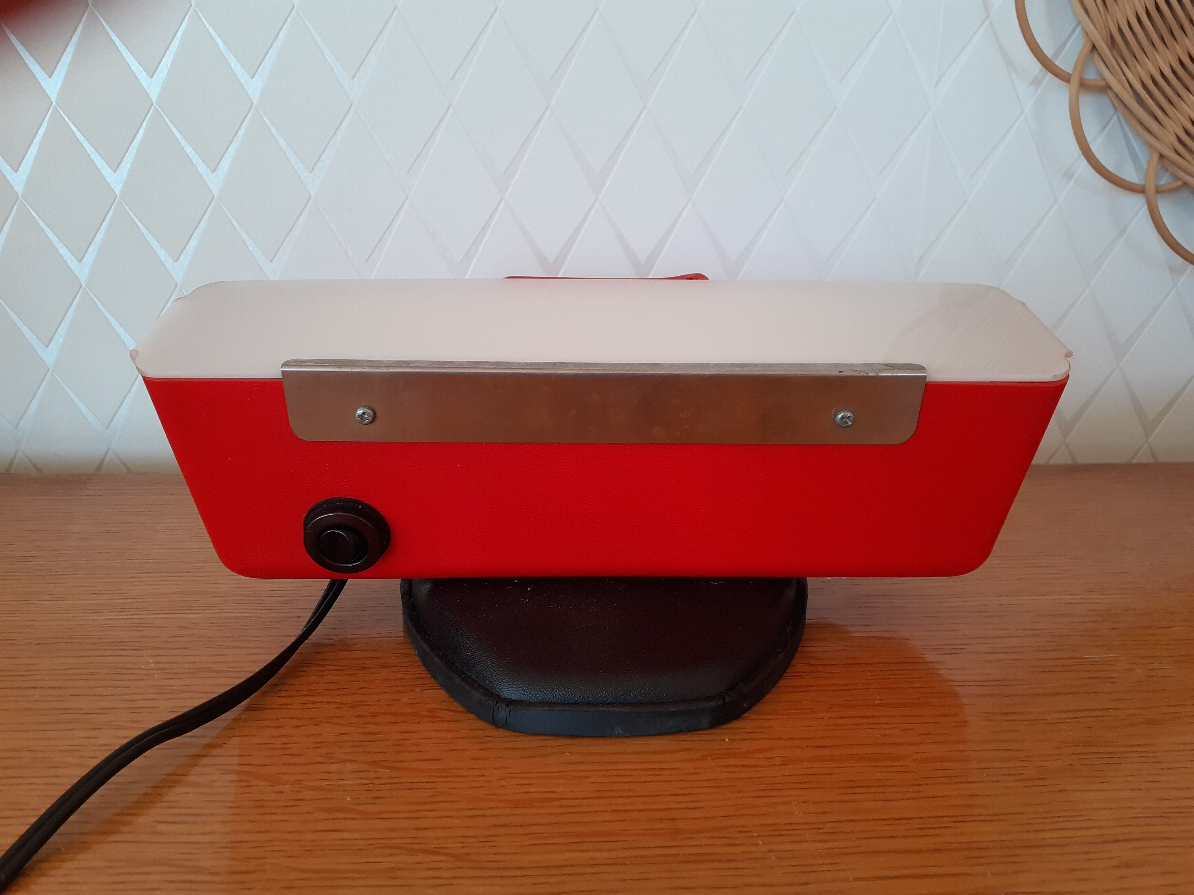 Vintage viewer table lamp made in Japan