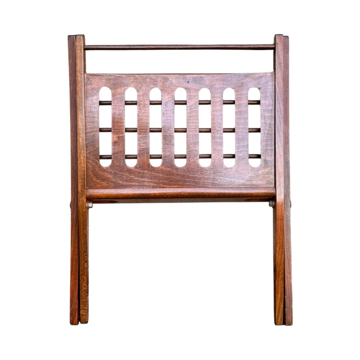 Vintage Scandinavian 60s magazine rack