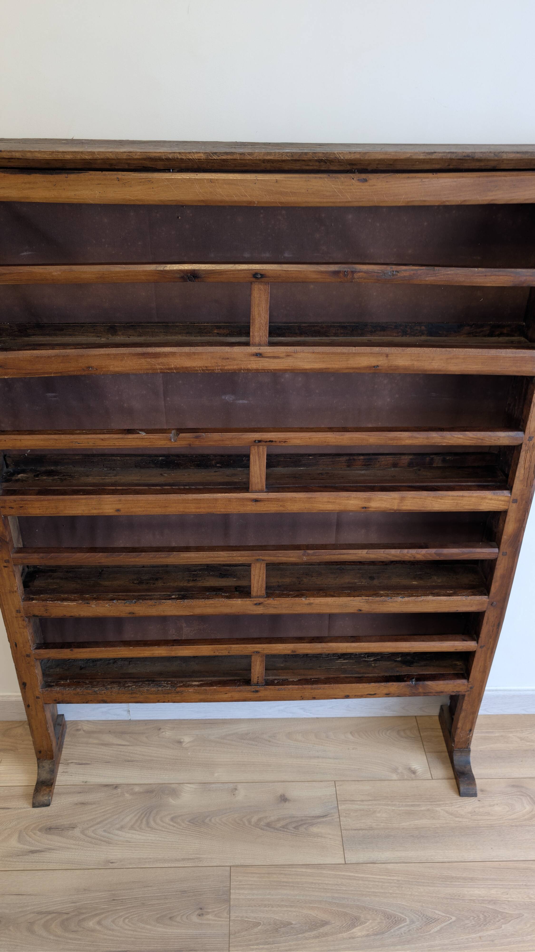 Antique wooden shelf