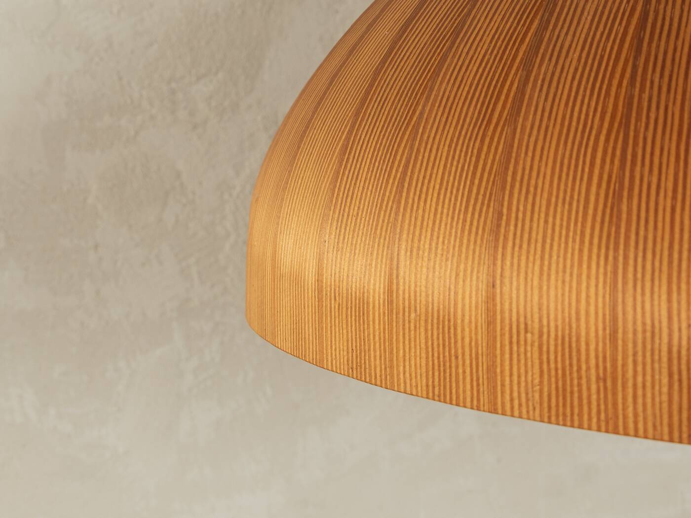 Wooden Lamp by Hans-Agne Jakobsson, 60s