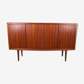 Mid century danish teak high sideboard, 1960s