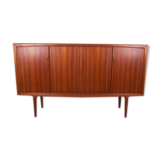 Mid century danish teak high sideboard, 1960s