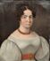 Portrait of a young woman of quality around 1830.