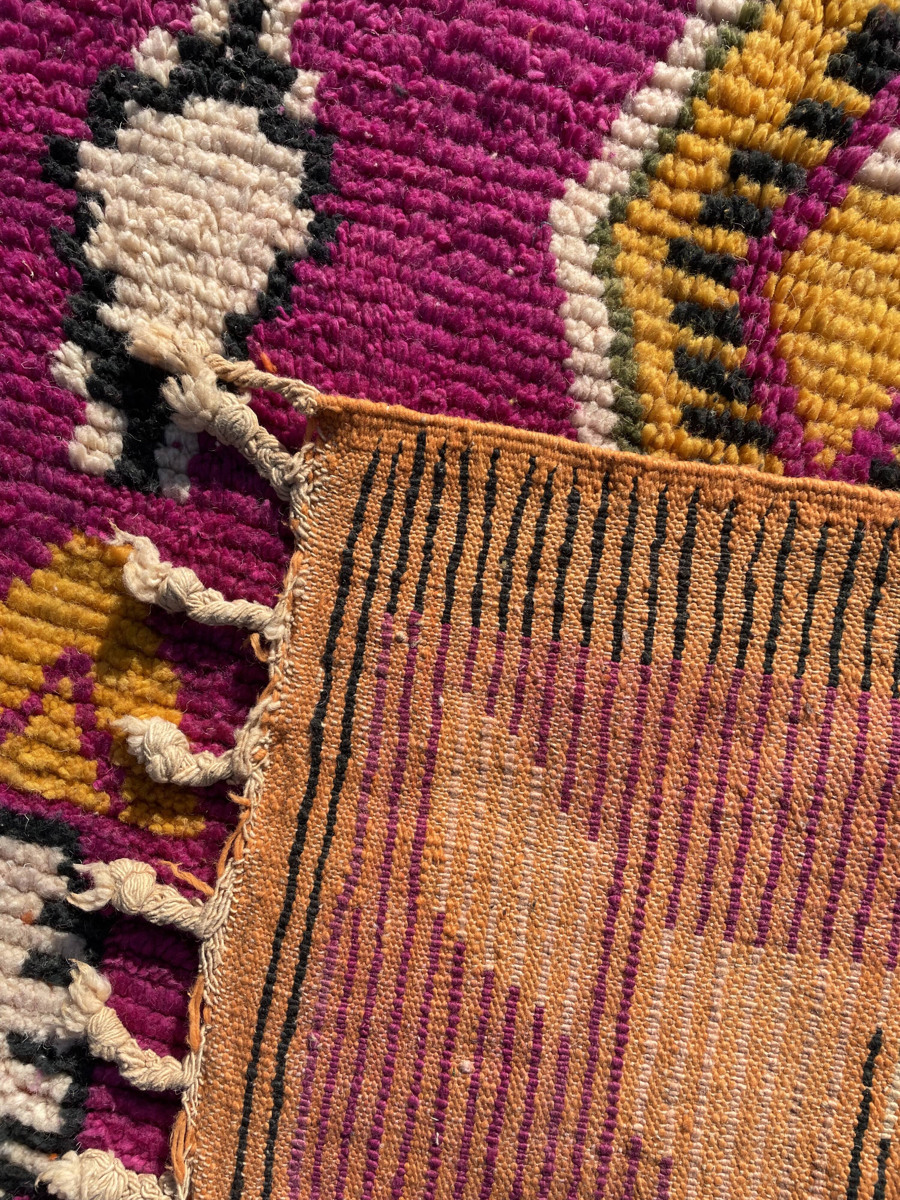 Rug berbere boujad modern wool 200x300 cm