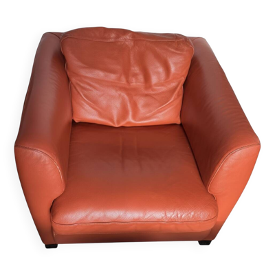 Fauteuil Roche Bobois couleur mandarine