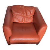 Fauteuil Roche Bobois couleur mandarine