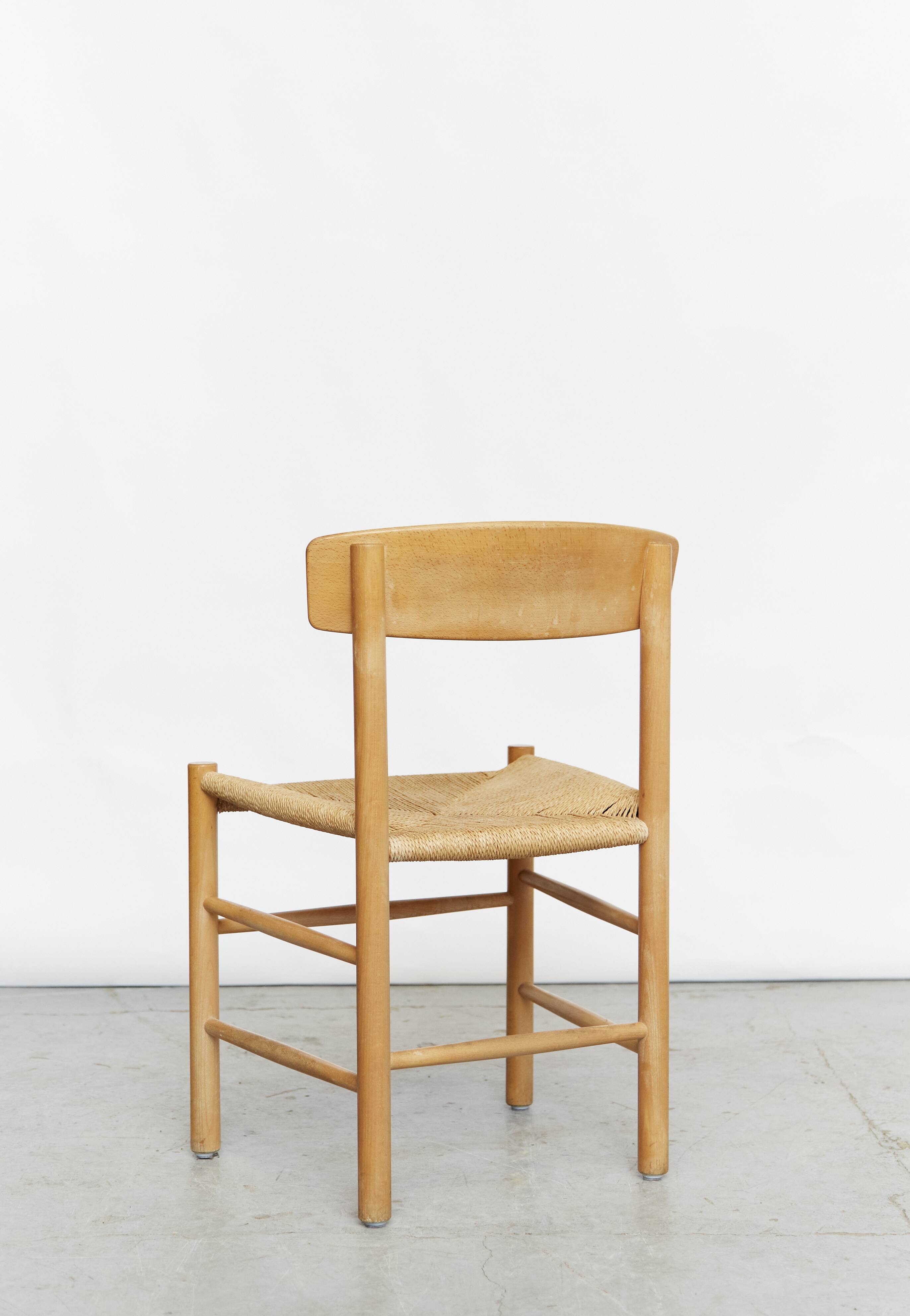 Børge Mogensen J 39 "Shaker Chair" for FDB Møbler, 1947 I Set of Four