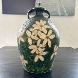 Green jar lamp base