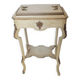 19th century lacquered wood work table