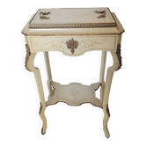 19th century lacquered wood work table