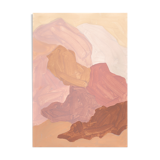 Abstract print 'Palecloud' by Borneo Studio A3