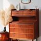 Danish teak secretary from the 1960s | Scandinavian design