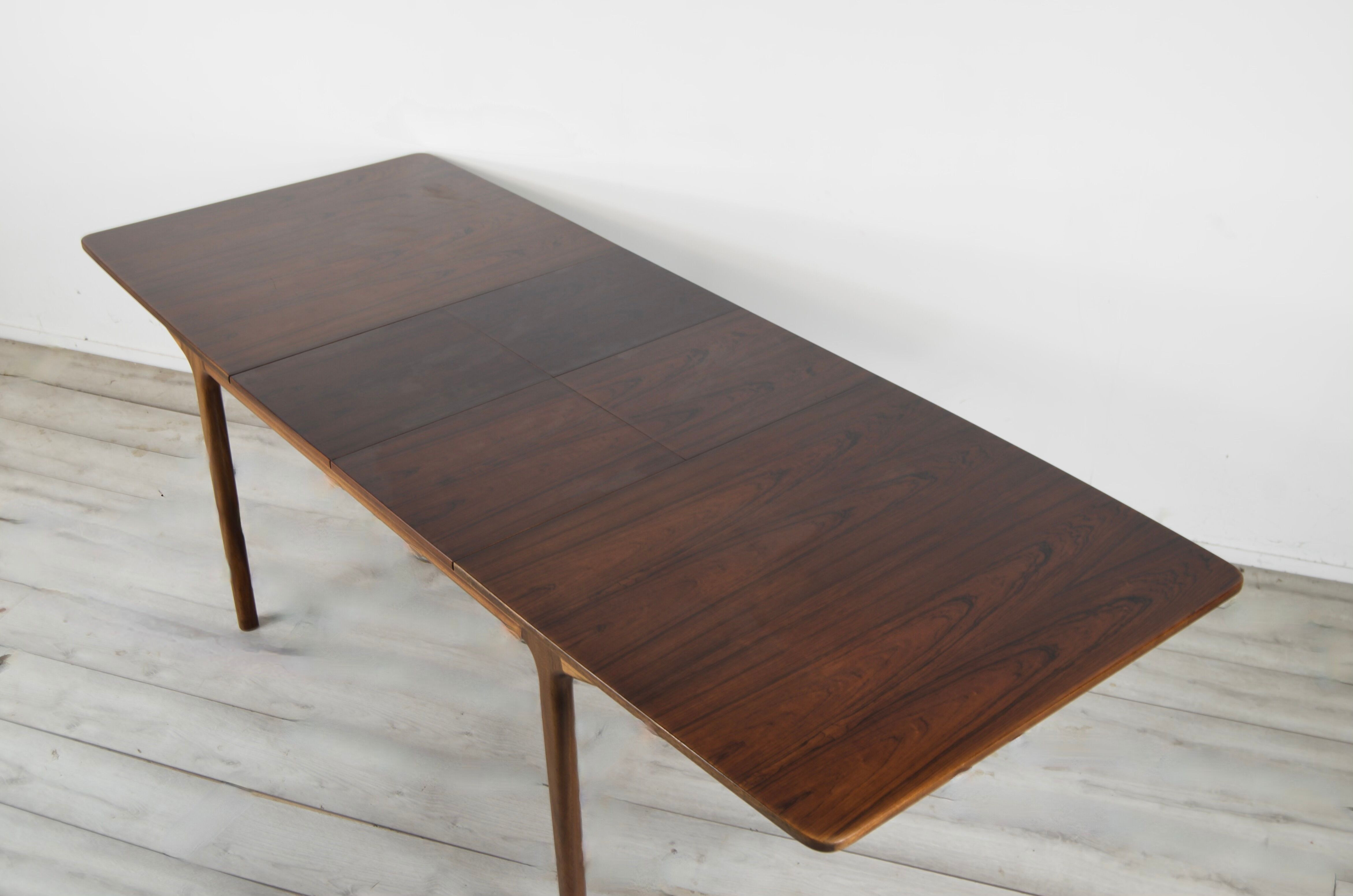 Midcentury mcintosh extending table in teak