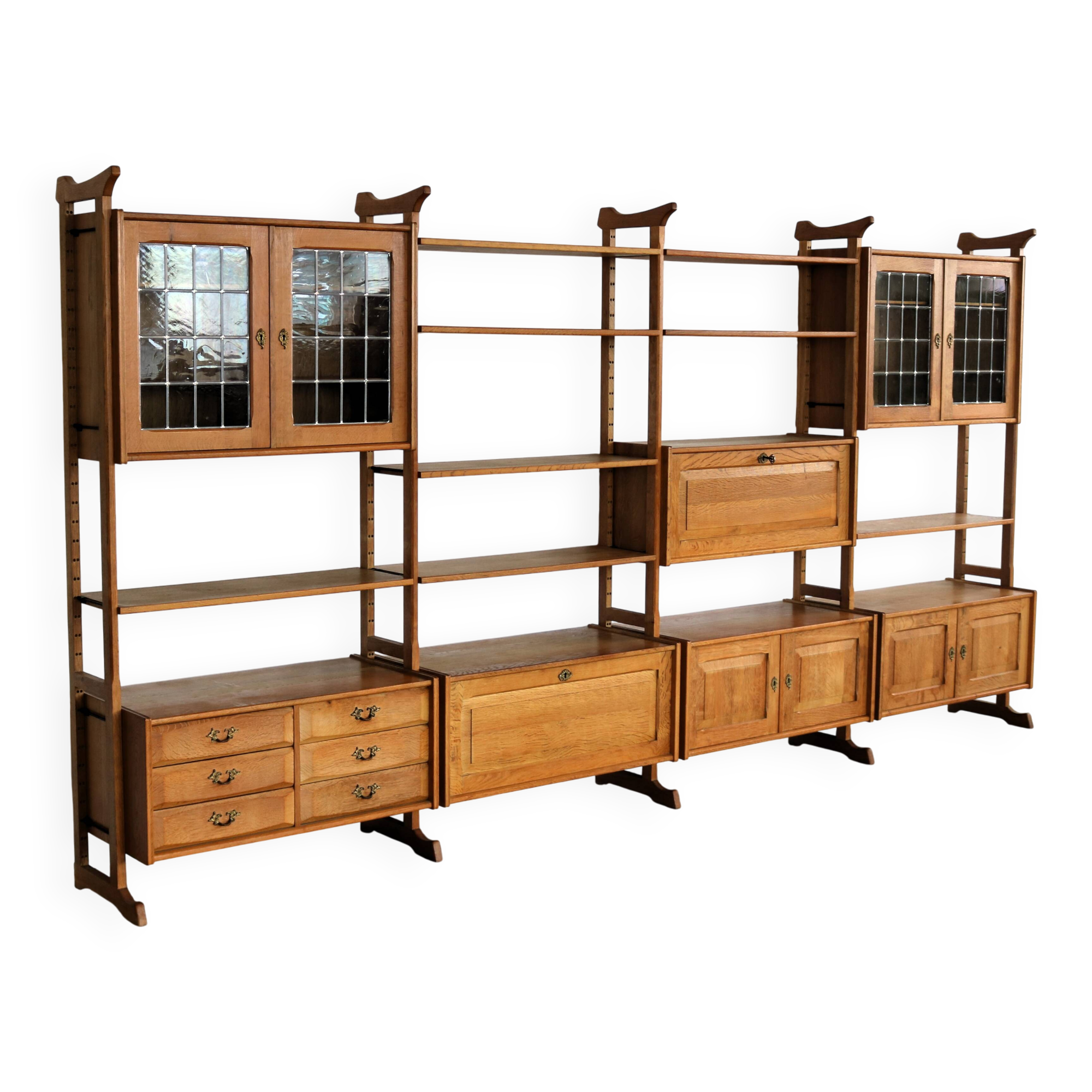 Brutalist wall unit | wall system | 1960s | Danish