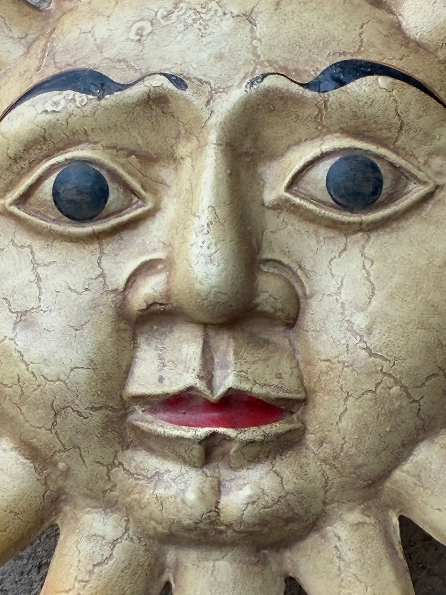 Vintage sun sign