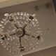 Chandelier pendants and garlands to 6 lights around 1900