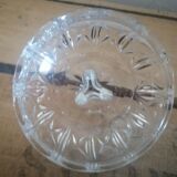 Vintage glass sugar box