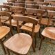 Set of 24 bistro chairs