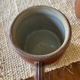 Set of two sandstone pots