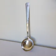 Shady vintage silver-plated metal ladle 2106277