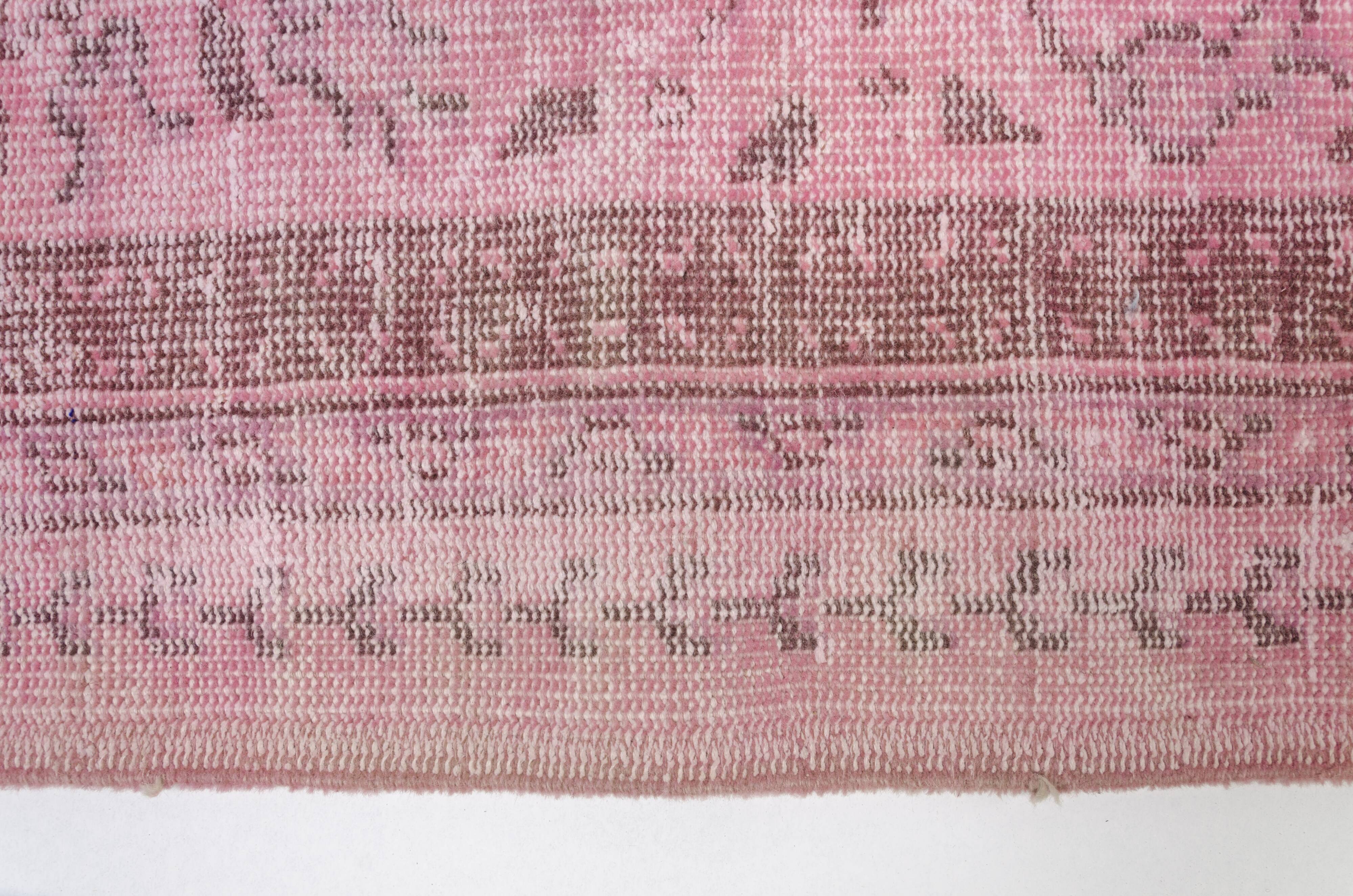 Vintage Turkish Pink Carpet SKU-V724