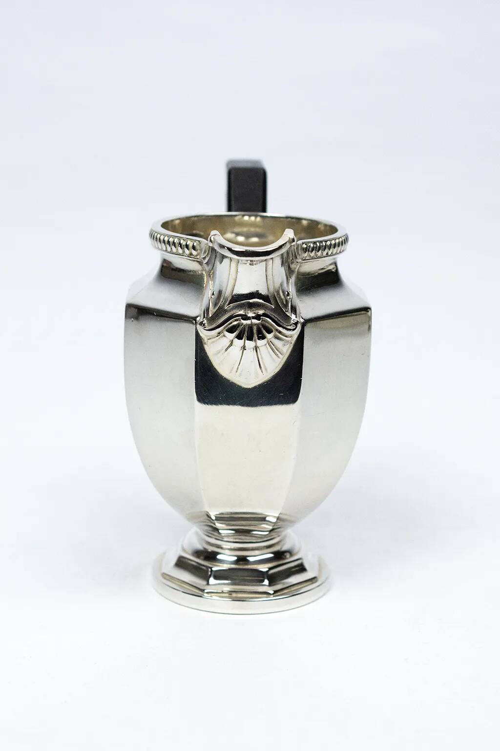 Gallia Christofle milk jug — Silver-plated metal, Colbert model