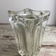 Molded glass vase