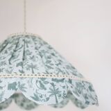 Mika "savannah" conical textile suspension with petal finish