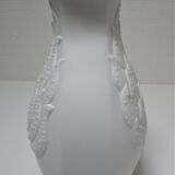 Porcelain vase biscuit Manfred Frey for AK Kaiser vegetable decoration